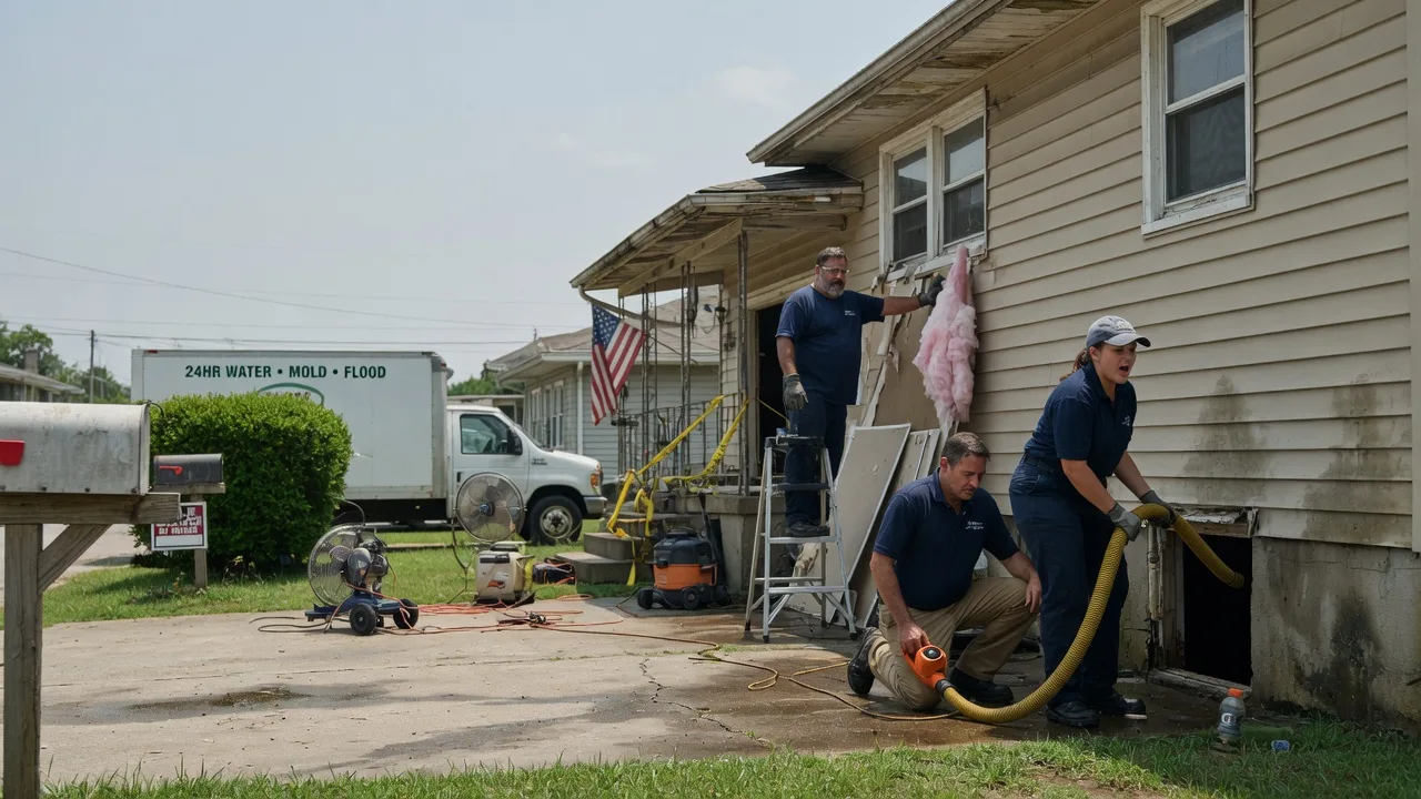 Water Damage Repair in Mine Hill, NJ near me